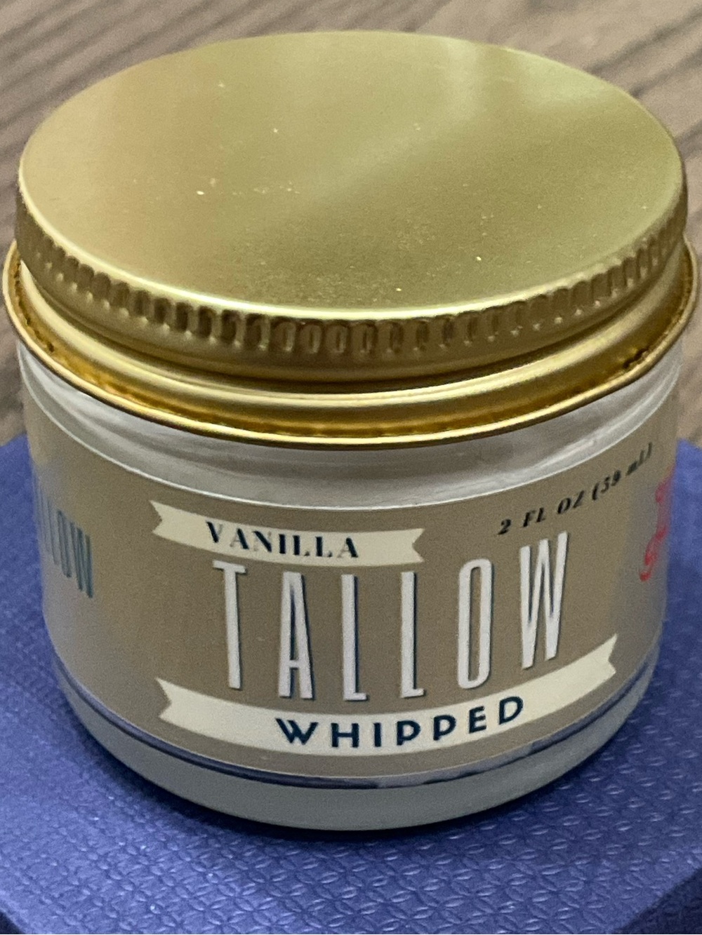 Vanilla Whipped Tallow Whipped Skin.Moisturizer 2oz NEW